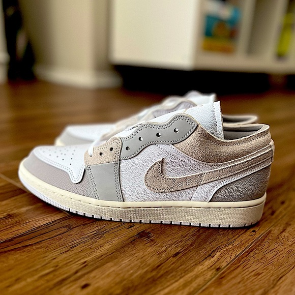 Air Jordan 1 Low Craft “White Sail” - Picture 4 of 14